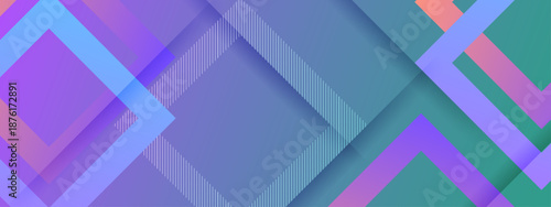 Abstract geometric design with purple, blue, green vertical stripes perfect for backgrounds, print media, modern design projects, and web graphics.
