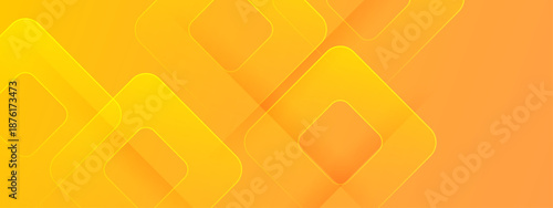 Abstract orange background with rounded squares design. Suitable for modern digital presentations, web headers, and energetic branding projects.