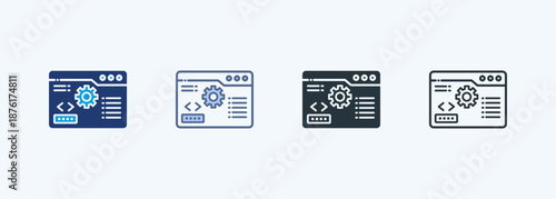 Programming  Multiple Style Icon Collection