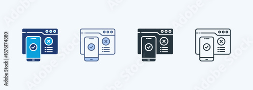 Ab Testing  Multiple Style Icon Collection