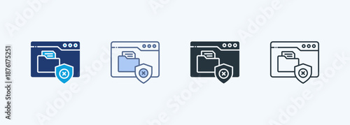 Access Denied  Multiple Style Icon Collection