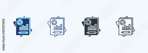 Report  Multiple Style Icon Collection