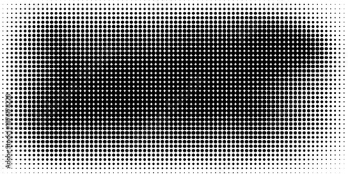 Halftone wave background. Curved gradient texture or pattern. Vector illustration.