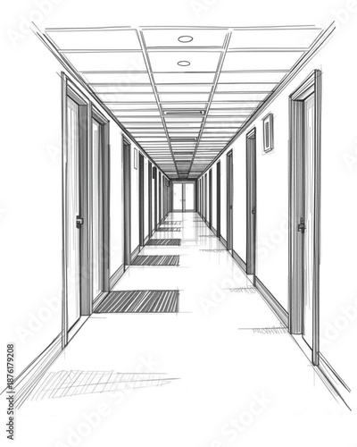 corridor of a building