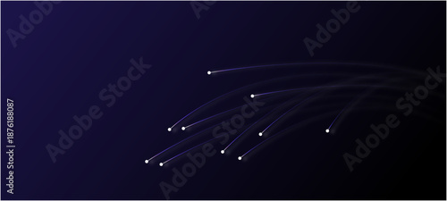 abstract background with stars