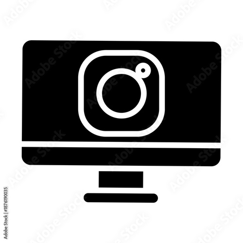 Social media app icon