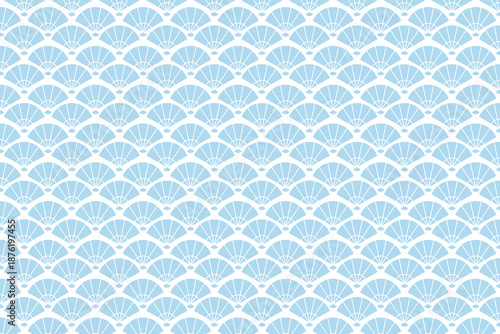 traditional japanese fan pattern background