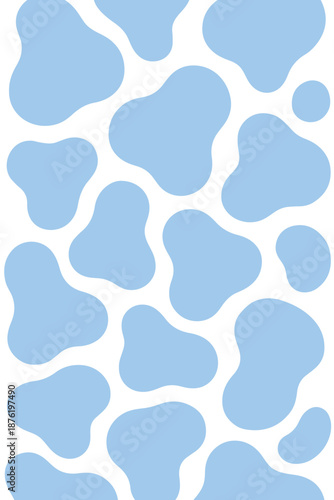abstract blob shape pattern background
