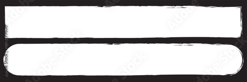 Hand drawn sketch frame vector. Simple doodle rectangle pencil frame border shape. Hand drawn doodle scribble border element for text quote template. Pencil brush stroke style. Vector illustration.