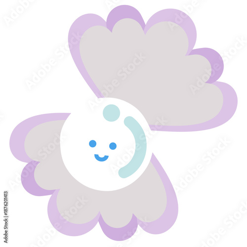 パールのかわいいファンタジーキャラクターイラスト