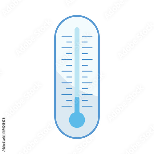 Cold icon, cold temperature vector illustration, cold clip art, clip art cold weather, isolated on white background 
