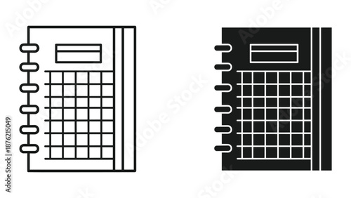 Calculator Icon Vector Illustration