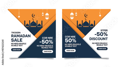 Ramadan Sale Social Media Templates