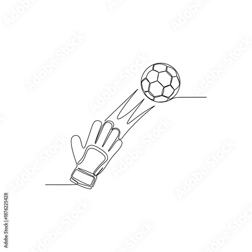 Sports Ball and Glove