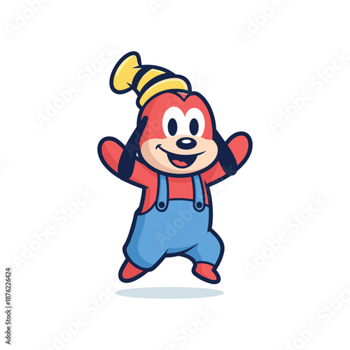 Parappa the Rapper Character Illustration