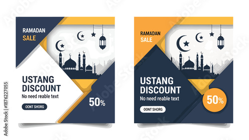 Ramadan Sale Banner Template