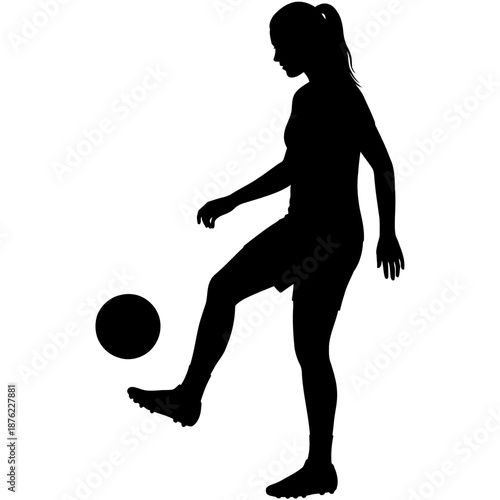 tennis player silhouette