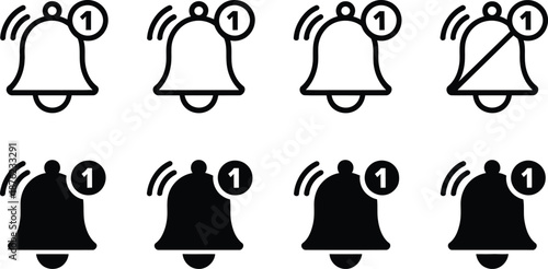 Notification Bell Icons