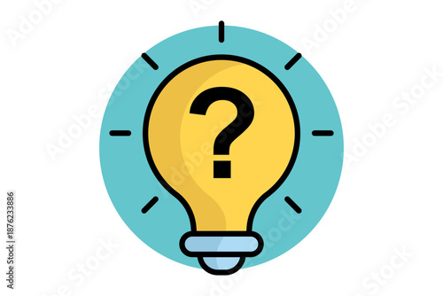 Curiosity icon. colored outline icon style. icon related to research. creativity elements vector illustration