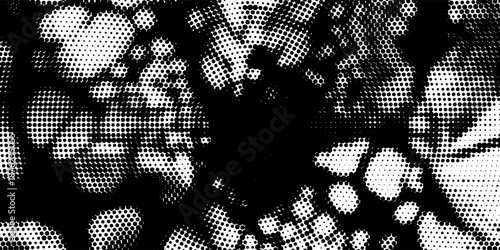 Gray dots on white background pattern. Grunge halftone background with dots.