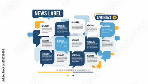 Colorful Sale and Discount Ribbon Banners Set