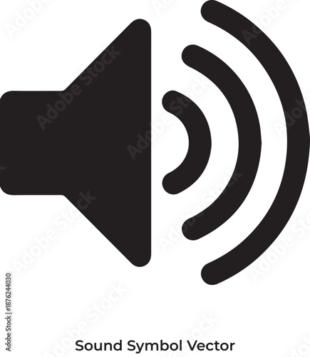 speaker icon vector illustration