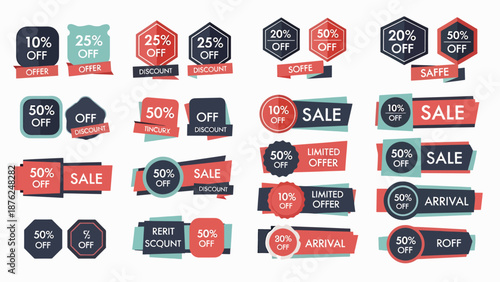 Sale Sticker Collection