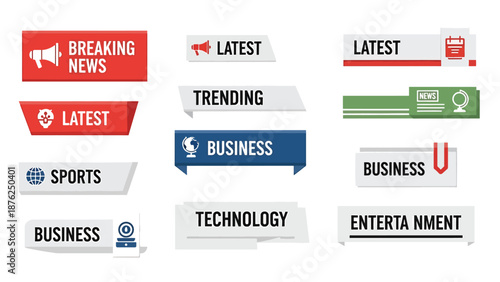 News Category Badges