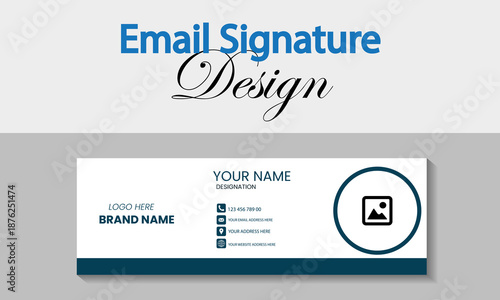 Professional Email Signature 
