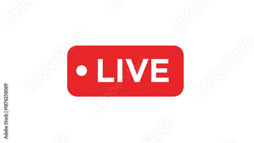 Live Streaming Social Media Sign