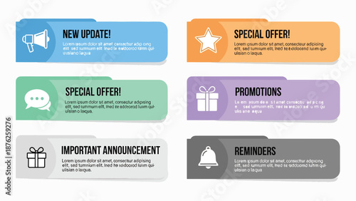 Colorful Infographic Elements