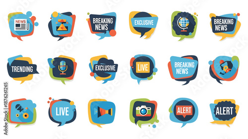 News and Breaking News Banners