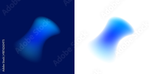 Abstract liquid gradient circle contains neon colors inside chrome blot coating, drifting drops, inflated form, circular shape. Aurora haze glow emerges. Vector png banner token.