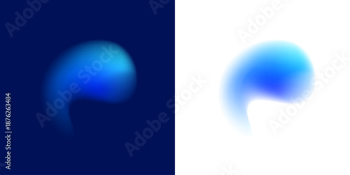 Abstract liquid gradient circle reveals neon colors with holographic blot coating, swirling drops, flexible form, smooth shape. Cosmic flare shimmer surrounds sphere. Vector png banner icon.