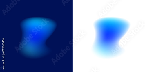 Abstract liquid gradient circle reveals neon colors across ceramic blot texture, drifting drops, organic form, natural shape. Electric shimmer glow appears. Vector png banner sign.