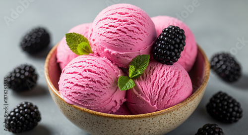 raspberry ice cream 2