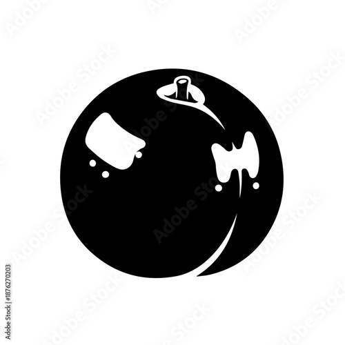 Globe illustration isolated on white background, Vector