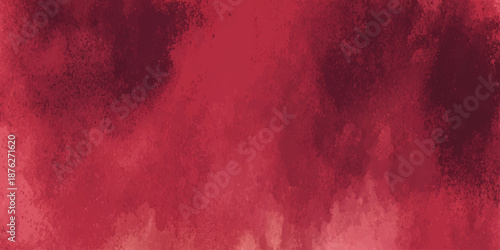 a close up of a red wall with a textured surface and a dark red color