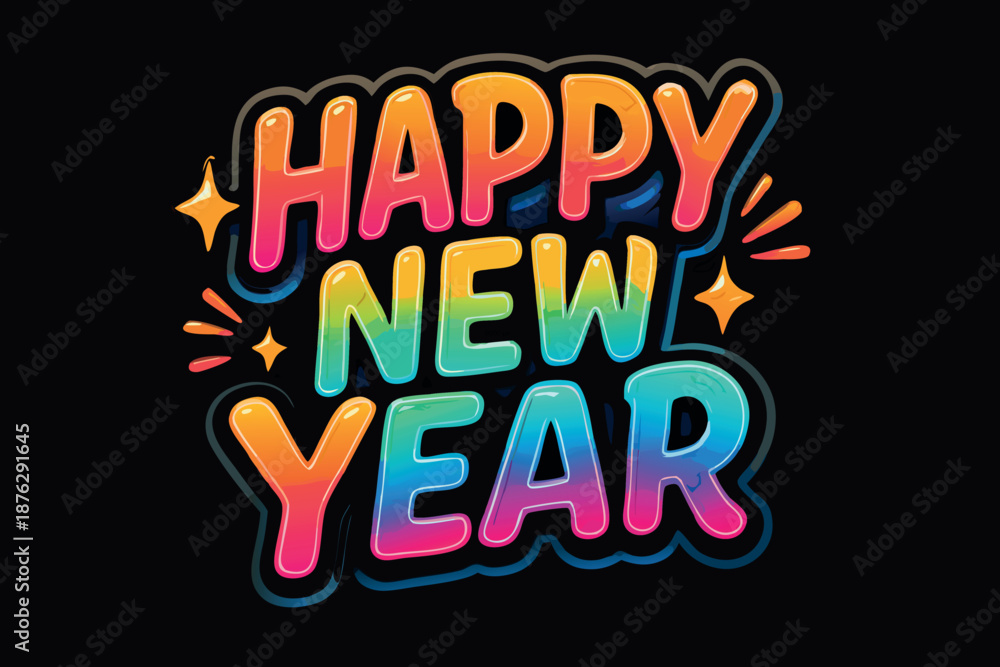 Obraz premium Another Year, Another Chance, Celebrating Hope This New Year