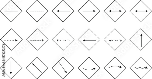 Editable Arrow Icon Collection for Designers and Developers.arrow icons, vector arrows, directional arrows.