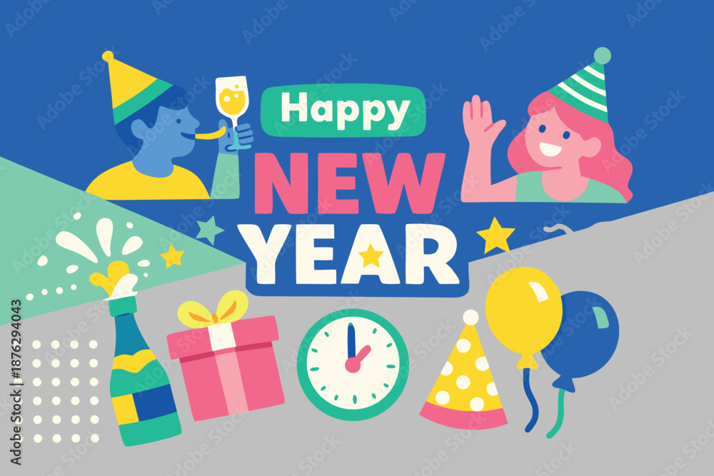 Obraz premium Another Year, Another Chance, Celebrating Hope This New Year
