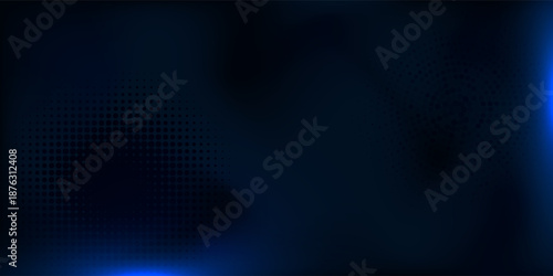 Dot white blue wave light screen gradient texture background. Abstract technology big data digital background.