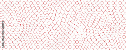 Mesh texture for fishing net. Seamless pattern for sportswear or football gates, volleyball net, basketball hoop, hockey, athletics. Abstract net background for sport. Vector