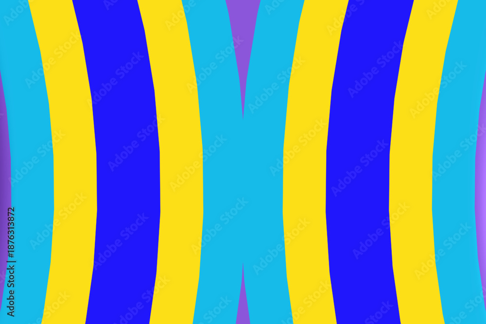 Obraz premium SIMPLE DYNAMIC LINE art design with aesthetic colourful background