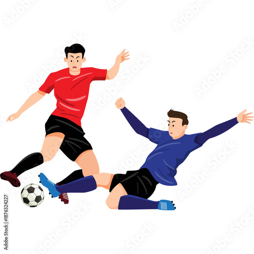 football player kicking ball