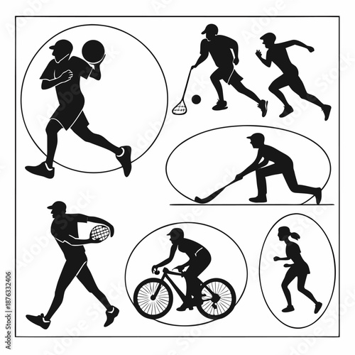 A Black and White Illustration.