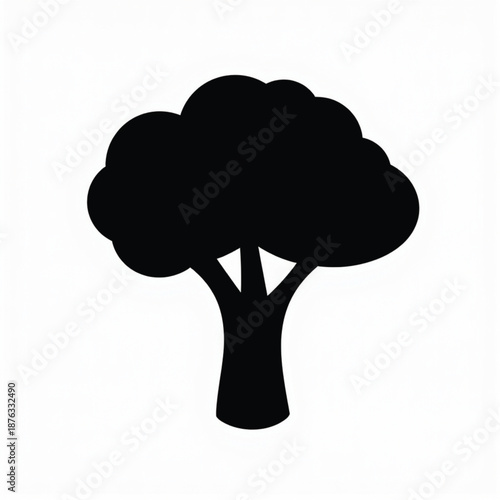 Tree Nature Silhouette Icon