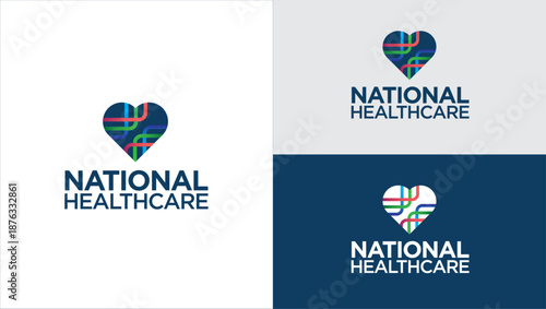 NAIONAL HEALTHCARE LIFEORA Medical Logo, Heart with A Plus Logo, Hospital Logo, Clinic Logo, Hand rainbow heat plus logo, Medical Care Logo, Medical logo, nursing logo, health logo, pharmacy logo, Rai