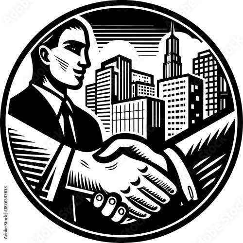 Professional Partnership Concept