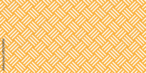 Minimal line Seamless geometric pattern with shapes. Decoration and maze ornament square wall tile.